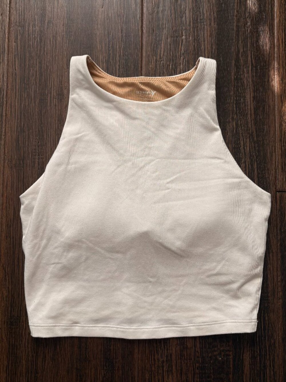 Old Navy Active PowerSoft High-Neck Crop Top